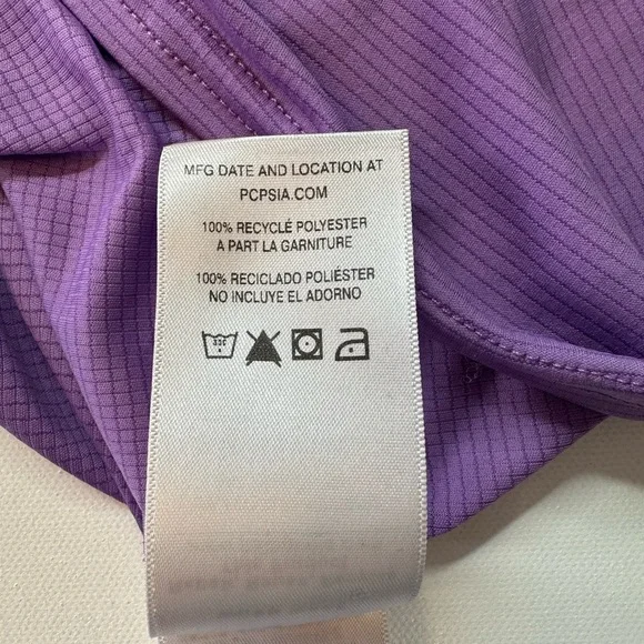Patagonia Women's Purple Short Sleeve Tee - Picture 7 of 7
